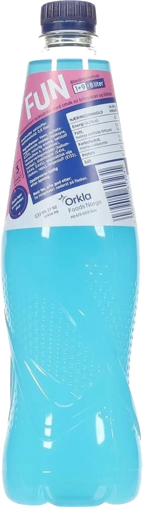 Slush Blå bringebær