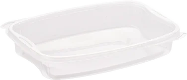 Plastskål Bistro 1r Klar Pp 980 ml 254x174x42mm