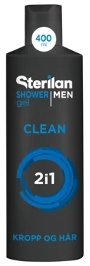 Sterilan Men Clean Dusj 400ml