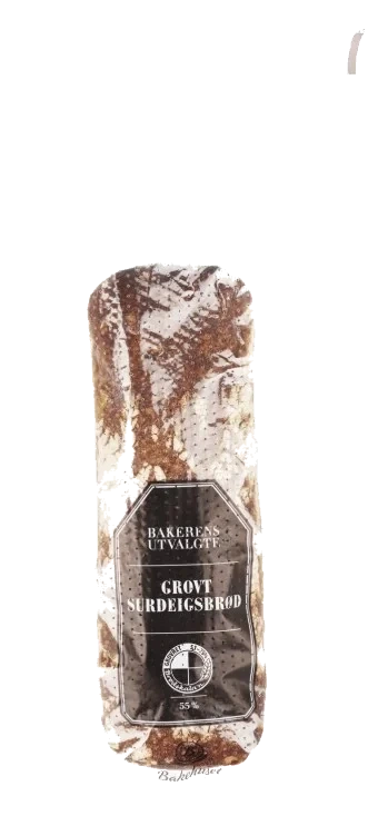 Surdeigsbrød Grovt 660g Bakerens Bakehuset