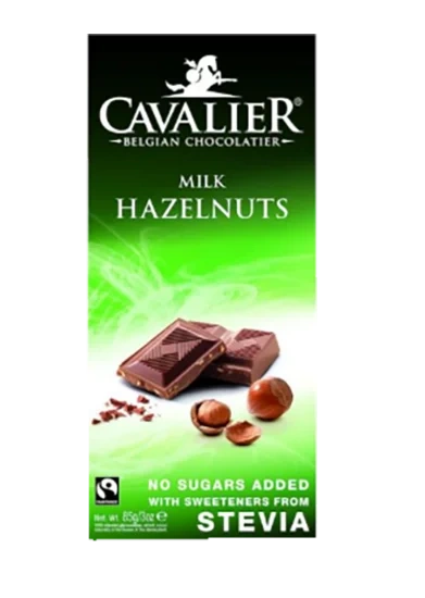 Cavalier Melkesjokolade Hasselnøtt 85g