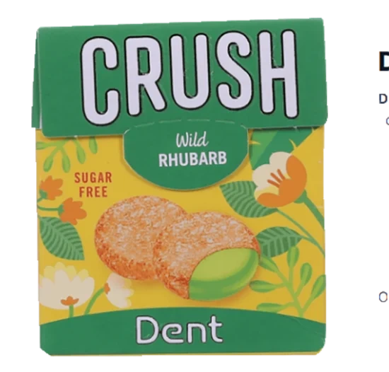 Dent Crush Rabarbra 25g
