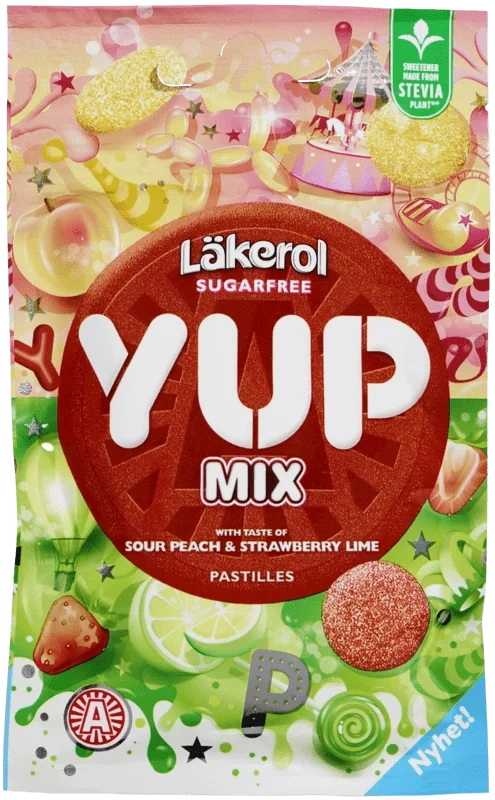 Lakerol Yup Sour Peach & Strawberry Lime 30g