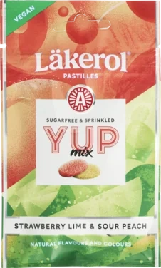 Lakerol Yup Sour Peach & Strawberry Lime 30g