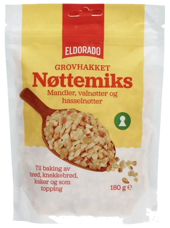 Nøttemiks Hakket 180g Eldorado