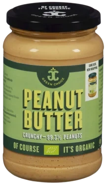 Green Choice Peanøttsmør Crunchy 340g