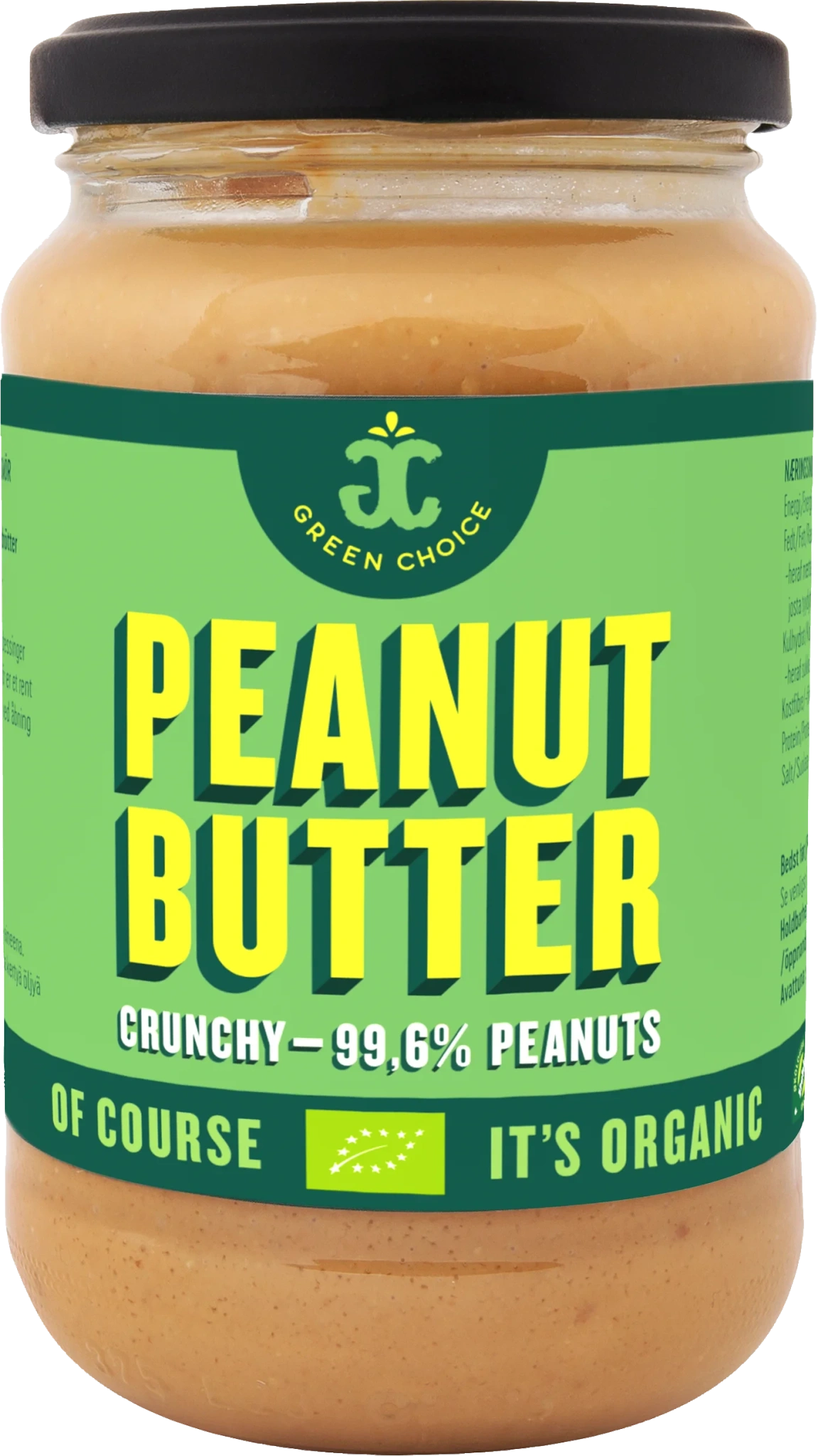 Green Choice Peanøttsmør Crunchy 340g
