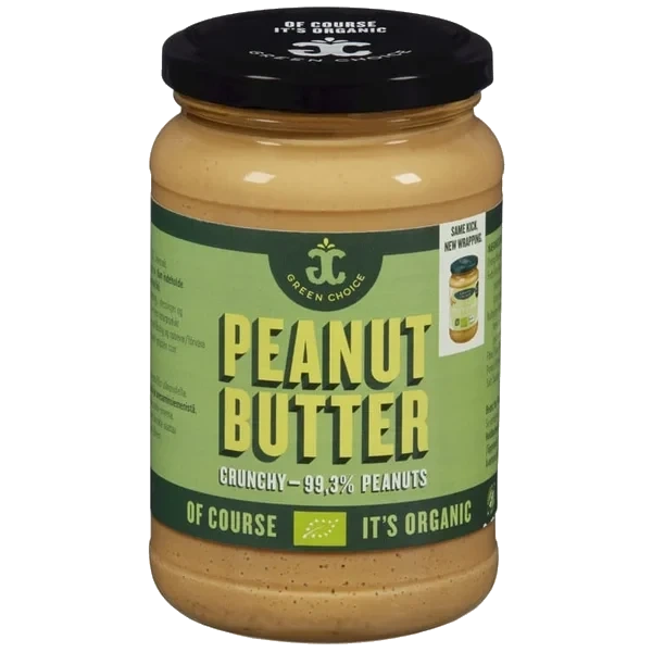 Green Choice Peanøttsmør Crunchy 340g