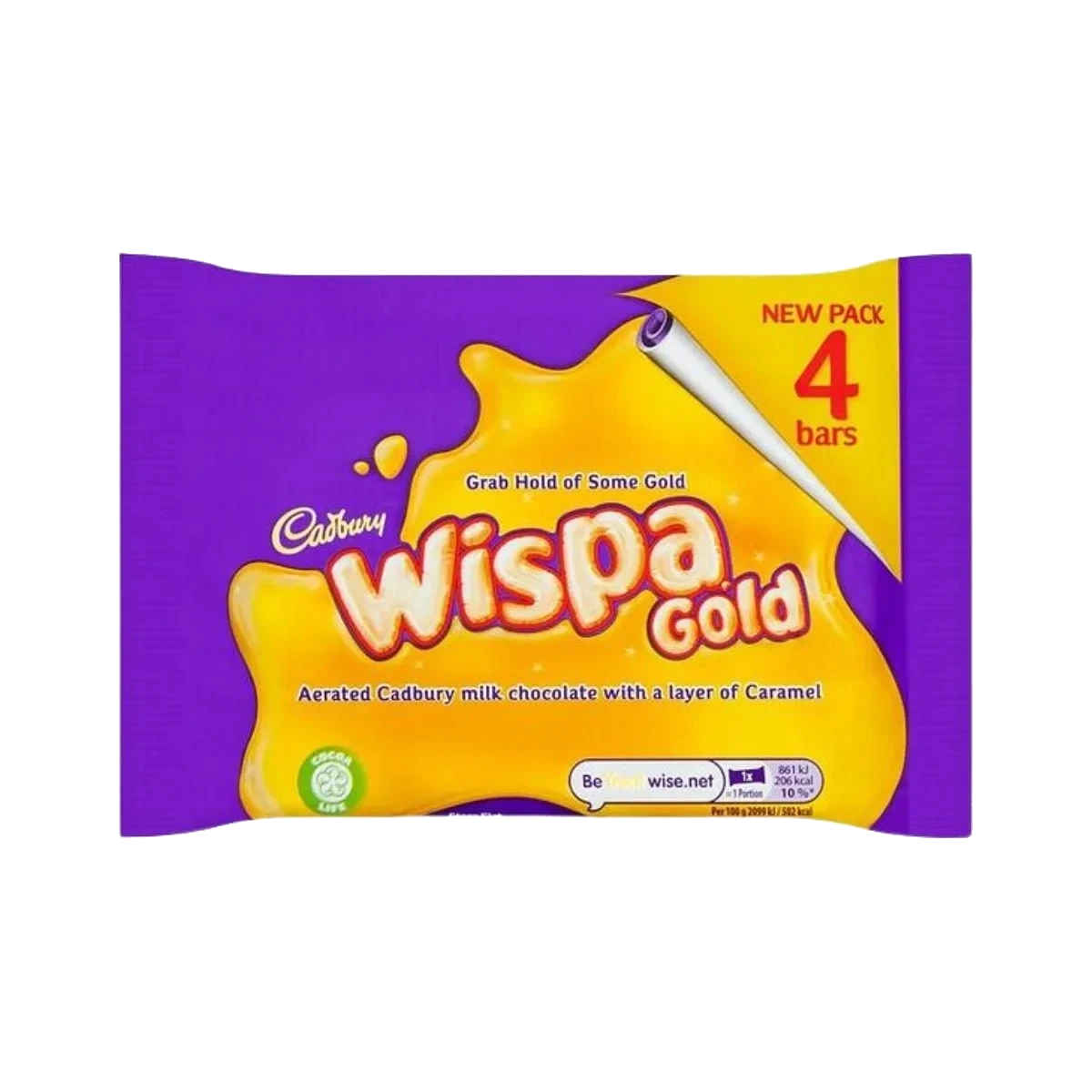 Cadbury Wispa Gold  4 Pack 126 g (DATOVARE)