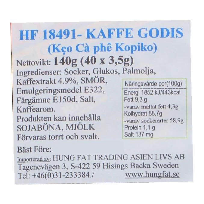 Kaffe Godis