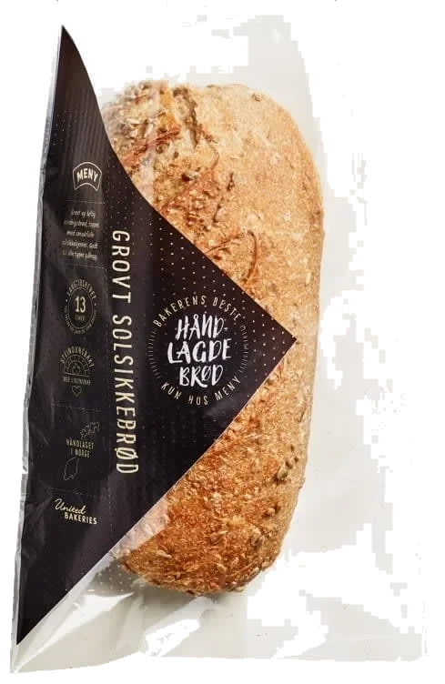 Grovt Solsikkebrød 790g Håndlagd