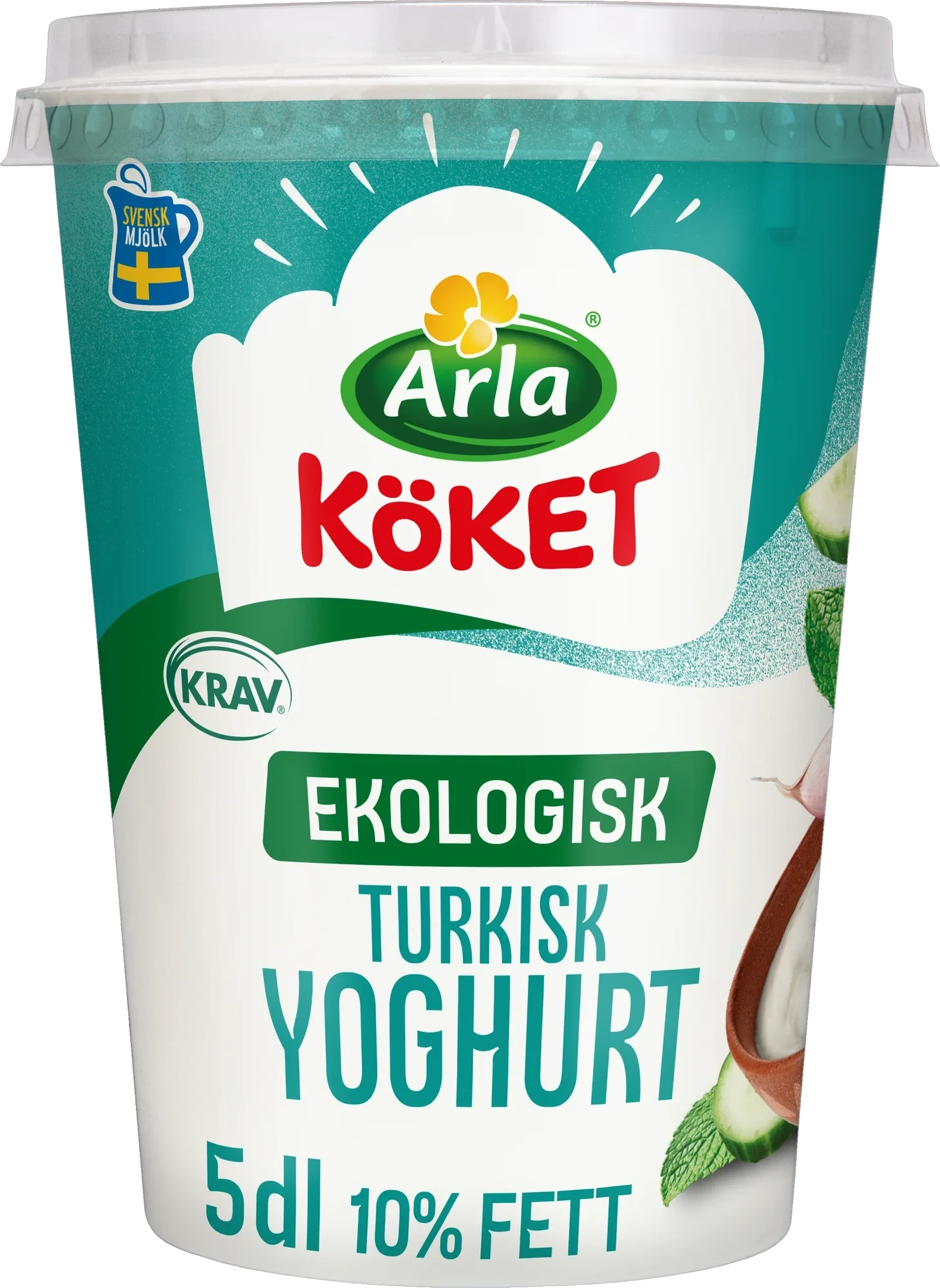 Eko turkisk yoghurt 10%