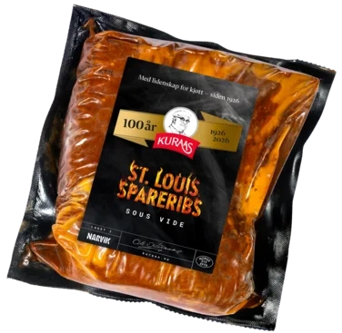 Spareribs St. Louis Sousvide