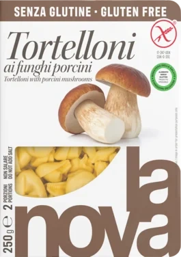 Tortelloni With Porcini Glutenfree Novarese 250g