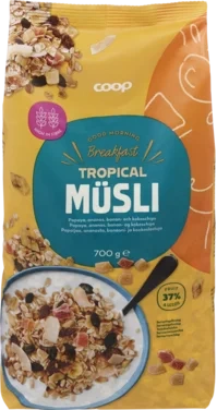 Muesli, Tropical