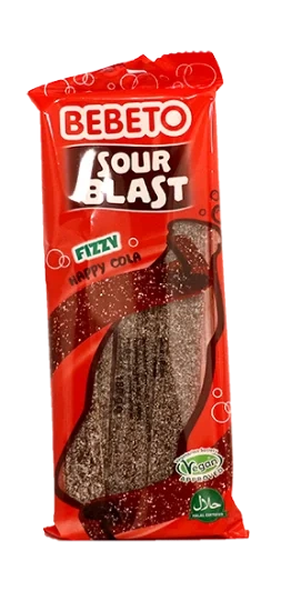 Bebeto Sour Blast Fizzy Cola 180gr