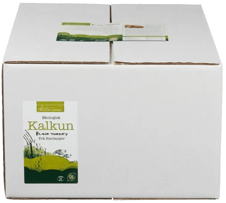 Økokalkun hel Ca8kg Black Turkey