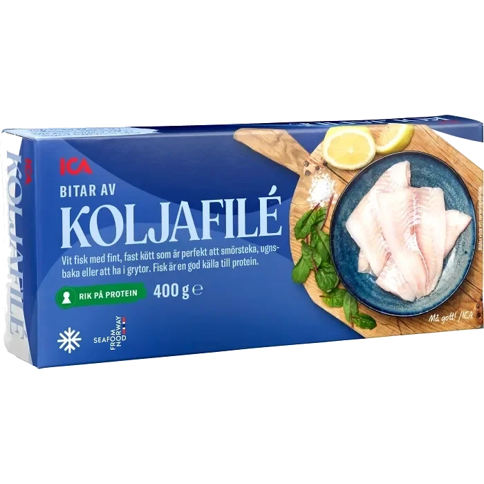 Koljafilé 400g ICA