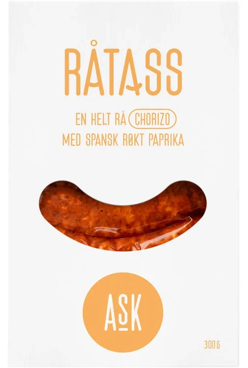 Råtass, En Helt Rå Chorizo med Spansk Røkt Paprika