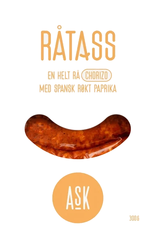 Råtass, En Helt Rå Chorizo med Spansk Røkt Paprika