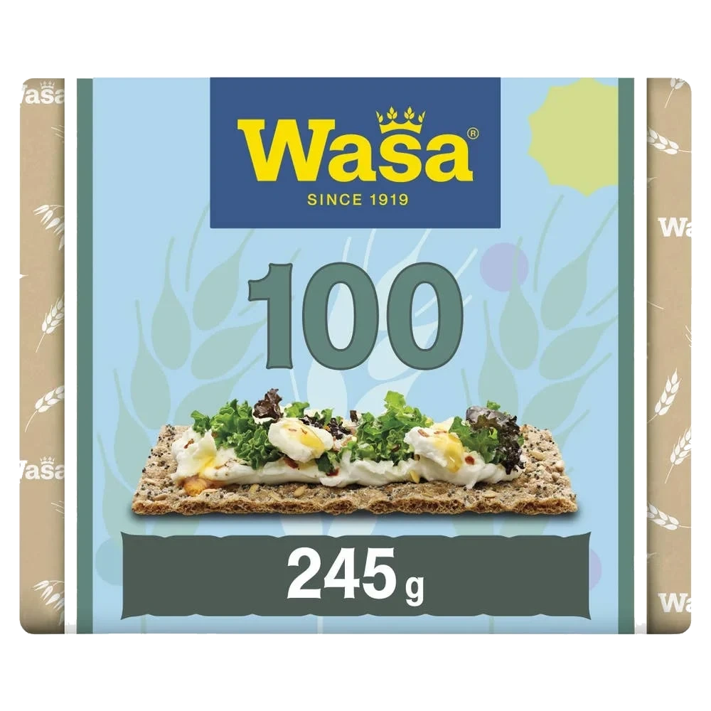 Knekkebrød 100 Frø & Havsalt