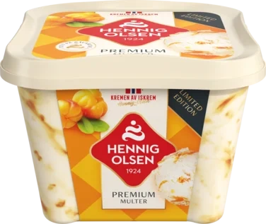 Premium Fløteis Multe 0,8l Hennig-Olsen