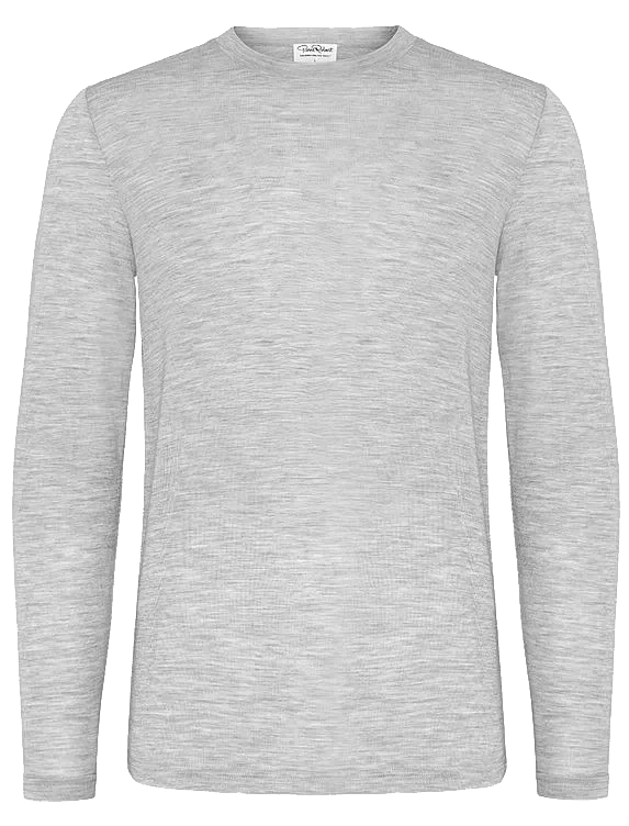 Ulltrøye Herre Merinoull - Grey