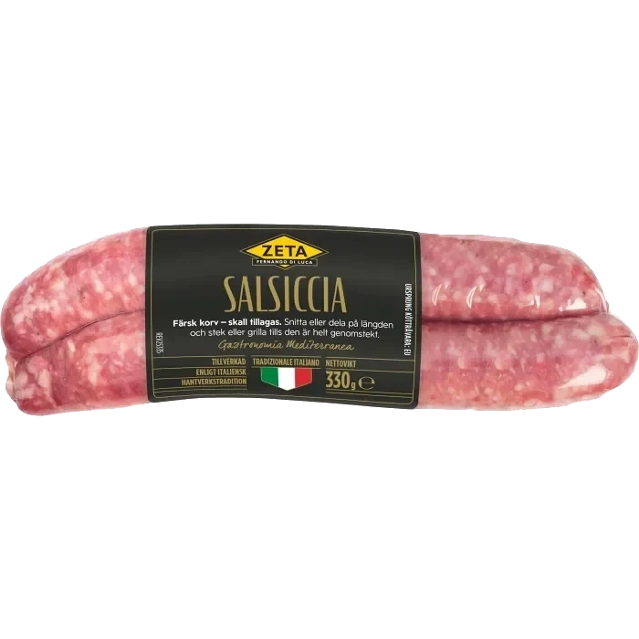 Färskkorv Salsiccia 330g Zeta