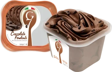 Cioccolato Fondente 1l G7 Ekte Italiensk Iskrem