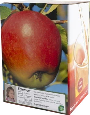 Økologisk Eplemost av Discovery, 3 l Bag In Box