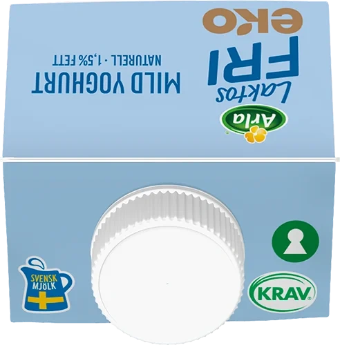 Laktosfri eko mild yoghurt naturell