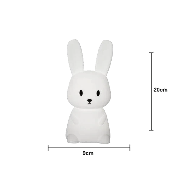 Nattlampa LED Functional Bunny Färgskiftande