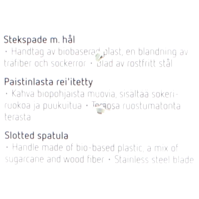 Stekspade m. Hål 32 cm