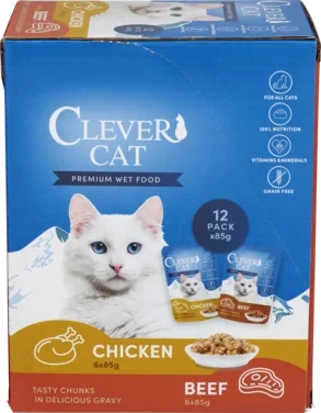 Clever Cat Mix Poser 12x85g