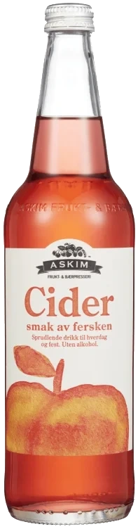 Askim Cider Fersken 0,7l Fl Askim Frukt – og Bærpresseri