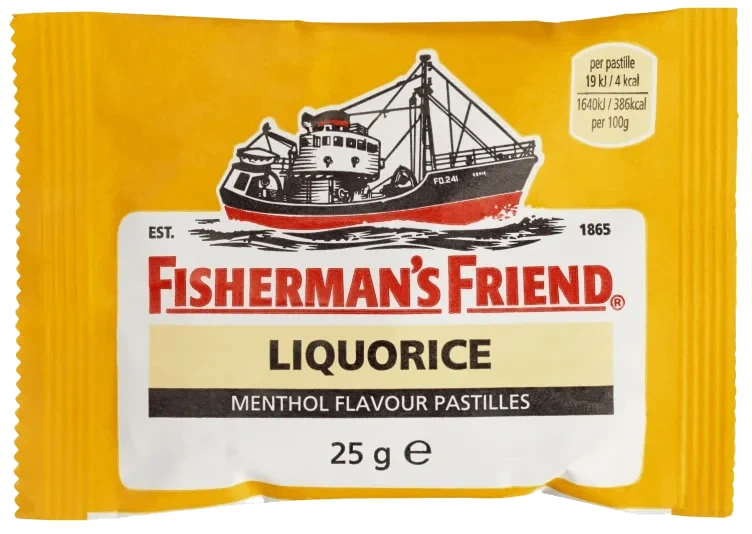 Fishermans Friend Liquorice 25g