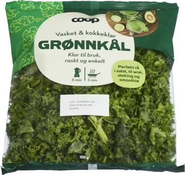 Coop Grønnkål 150g