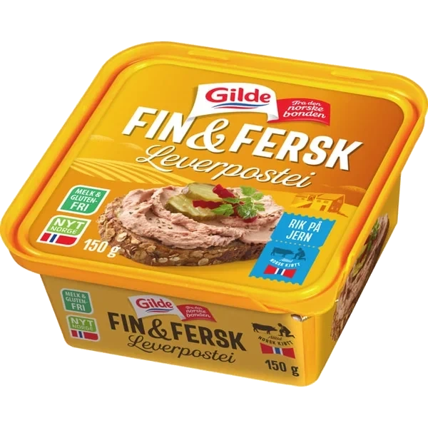 Fin & Fersk Leverpostei 150g Enh