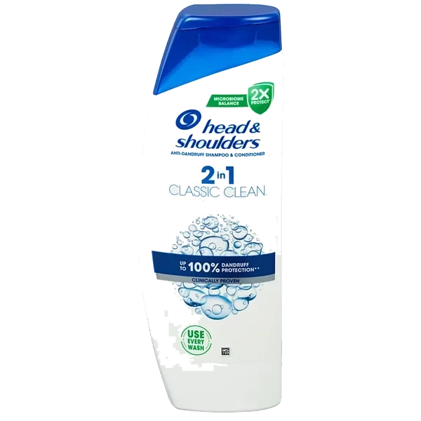 Shampoo Classic Clean 2in1 400ml H&S