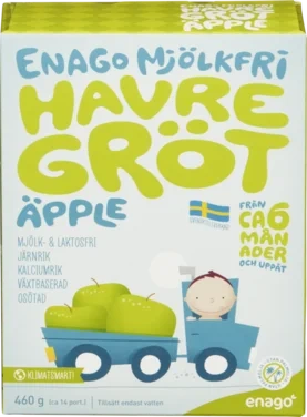 Enago Grøt u/Melk Eple 460g