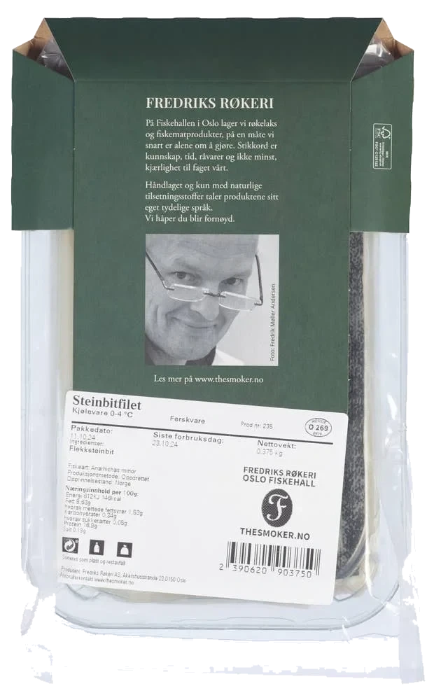 Fersk steinbitfilet