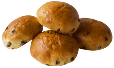 Den Gode Baker Speltboller m/Sjokolade Lettstekt Øko 4-pk