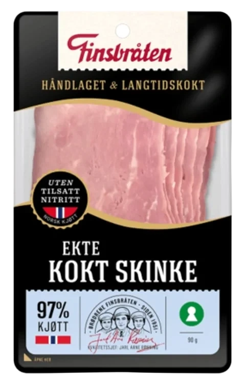 Kokt Skinke Ekte 90g Finsbråten