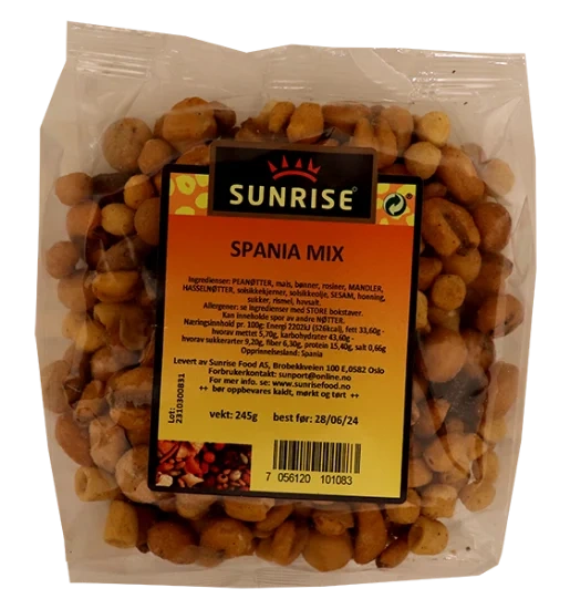 Sunrise Spania Mix 245g