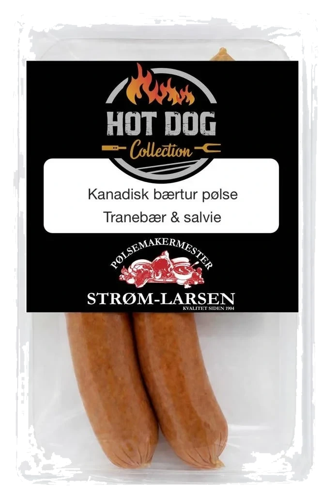 Kanadisk bærtur pølse