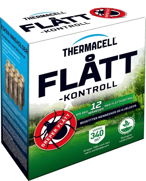 Flåttkontroll 8stk Thermacell