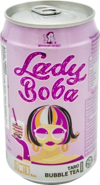 Lady Boba Taro Bubble Tea 315ml Madam Hong