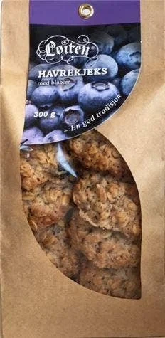Havrekjeks med Blåbær