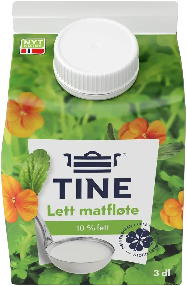 Lett matfløte