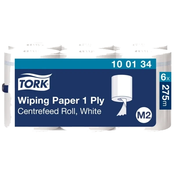 Senterrull Hvit M2 Papir Tork